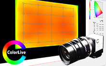 2-D Luminance Uniformity Analyzer　Color Live